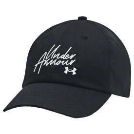 アンダーアーマー 帽子 キャップ レディース UA Favorites Hat 1369790-003 UNDER ARMOUR sw