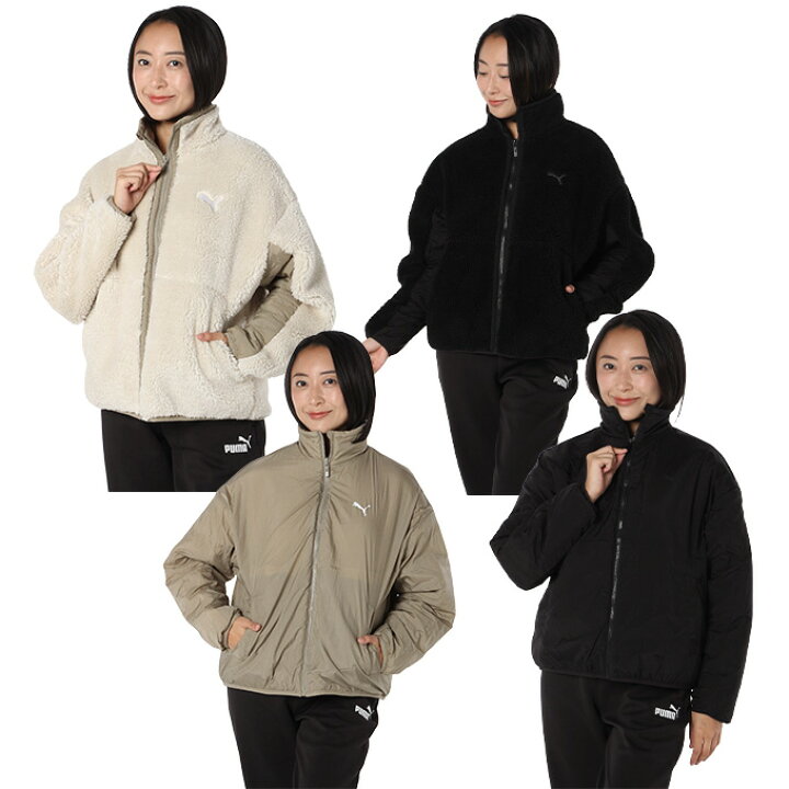 PUMA プーマ レディース アウター リバーシブル M 取り合い
