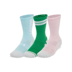 アンダーアーマー ソックス メンズ UAパフォーマンステック ノベルティ クルー ソックス 3足セット 1379515-647 UNDER ARMOUR sw