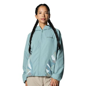 A_[A[}[ EChu[J[ WPbg fB[X UA TRICOT WOVEN PRINT FULL-ZIP HOODIE 6010220-323 UNDER ARMOUR sw