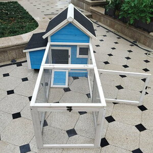 【特定商品!時間限定!ポイント5倍】鶏小屋 屋外 大型 木製+亜鉛メッキ鋼製 鶏舎 鶏ペン 屋根付き 高耐久 庭用 農場用 耐候性 防風性 家禽ケージ ウサギハッチ 七面鳥 アヒル ガチョウ チキ