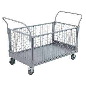 カゴ台車 メッシュ台車 網籠車 冷間圧延鋼材 耐荷重 300kg 折りたたみ 運搬車 省スペース 持ち運び簡単 4つの静音キャスター ブレーキを含む 組み立てが簡単 さまざまな商業シーンに適してい