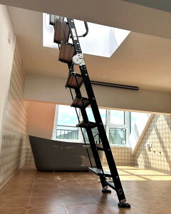 ロフト 階段 屋根裏階段 8、9、10、11、12、13段折りたたみ式屋根裏ロフトはしご、 天井避難はしご、 窓/天窓/屋上用アパート避難 一戸建て 緊急 窓井戸 地下室 省スペース