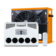 【ポイント4倍!4月限定!店舗の人気商品!】12V 24V車用電動エアコン、静音電気エアコン壁掛け式 冷却能力1…