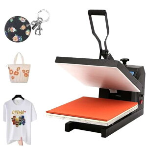 �M�]�ʃv���X�{�� 1800W �q�[�g�v���X ��^�N�����V�F���q�[�g�v���X�A�A�C�����v�����g�A�����M�v���X�@ T �V���c�p�f�W�^������M�`�B�@�A 0-390�� �����\ �M�]�ʃv���X�@ (�u���b�N)