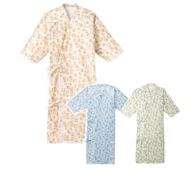 ☆☆エンゼル 5074 ケアねまき サイズS/M/L ｜ ガーゼ やわらか 柔らかい ソフト 綿 ブロード ねまき 寝巻 パジャマ 衣類 衣料 介護用 介護用衣料 介護用パジャマ 介護服 外縫い 優しい やさしい ボタン 洗濯 脱水 乾燥 通年 介護用品 ひまわり ｜