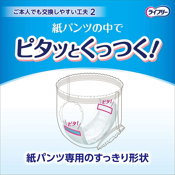 4回吸収 【あす楽】 大人用紙おむつ ライフリー ズレずに安心紙パンツ用尿とりパッド 夜用 ケース(20枚×4袋) オムツパット  尿とりパッド 尿取りパッド 尿取りパット 尿とりパット 大人用 介護用 紙おむつ 介護用紙オムツ 尿漏れパッド 介護用品 ユニ ...