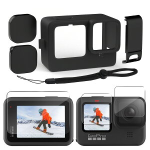 yP5{+}\ԍő777~zGoPro hero10p ANZT[ hero9Ή ttB 3 یP[X dr YJo[ TChhAJo[ nhXgbv ϋv یtB Jی S[