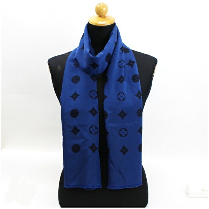 楽天市場】ルイ ヴィトン スカーフ ストール 長方形 二枚重ね  