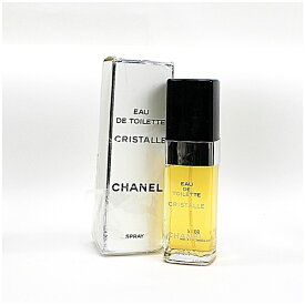 シャネル 香水 クリスタル オードトワレ スプレータイプ 100ml 中古 CHANEL CRISTALLE｜女性用 レディース フレグランス パフューム EDT SP 箱付き【送料無料】