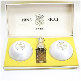 ニナリッチ レールデュタン 3点セット オードトワレ30ml+石鹸95g×2 中古 NINA RICCI L'Air du Temps ｜女性用 レディース フレグランス パフューム EDT SP ケース・箱付き【送料無料】