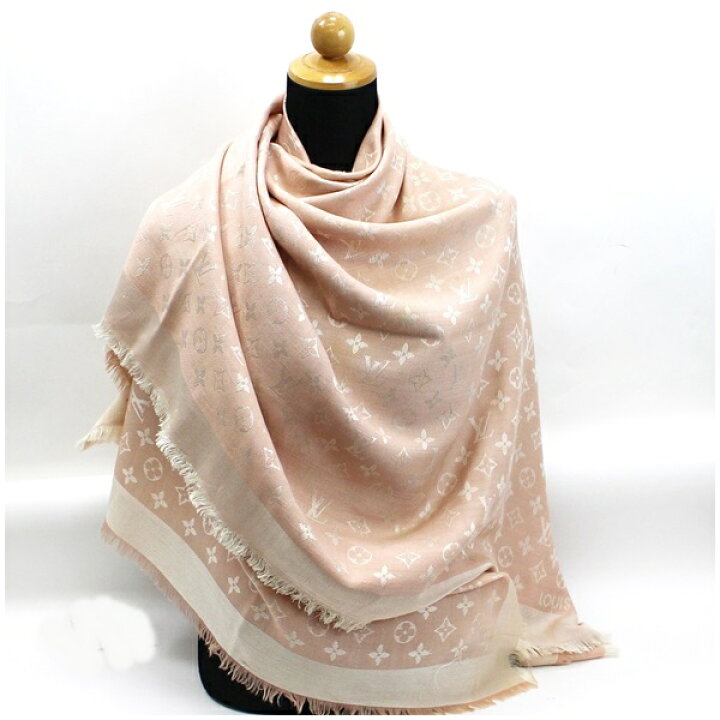 楽天市場】ルイ ヴィトン ショール ストール モノグラム柄 ピンク  