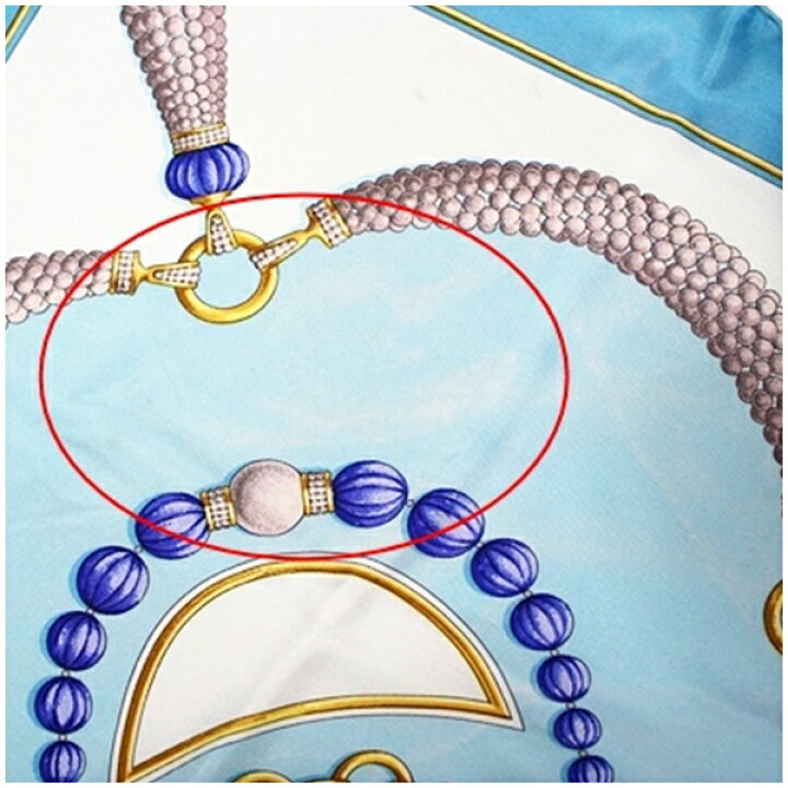 楽天市場】カルティエ マストドゥカルティエ スカーフ ライトブルー  