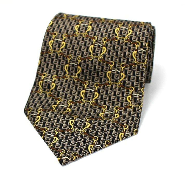楽天市場】フェンディ シルク ネクタイ 中古 AランクFENDI | メンズ  