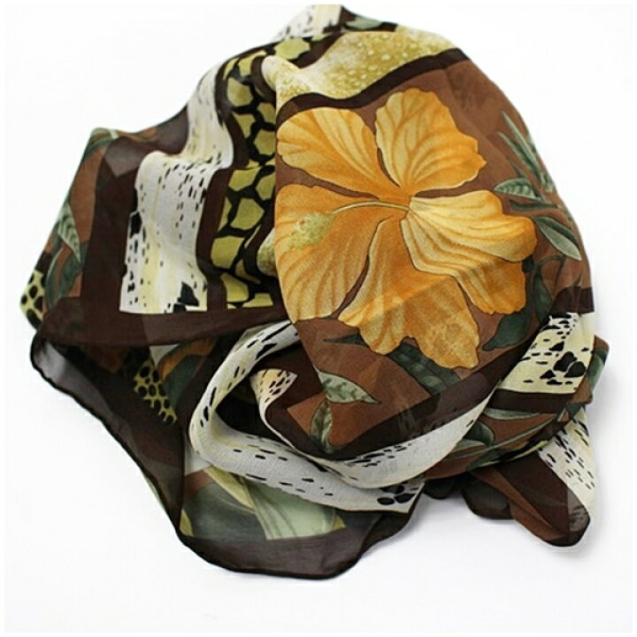 楽天市場】サルバトーレフェラガモ シルク 長方形 スカーフ ストール  