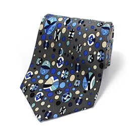 エミリオプッチ 未使用 シルク ネクタイ 中古 Sランク EMILIO PUCCI | メンズ ビジネス 【ネコポス送料無料】