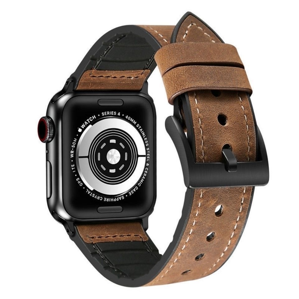 楽天市場】コンパチブル Apple Watch バンド 本革製 レザーを使い