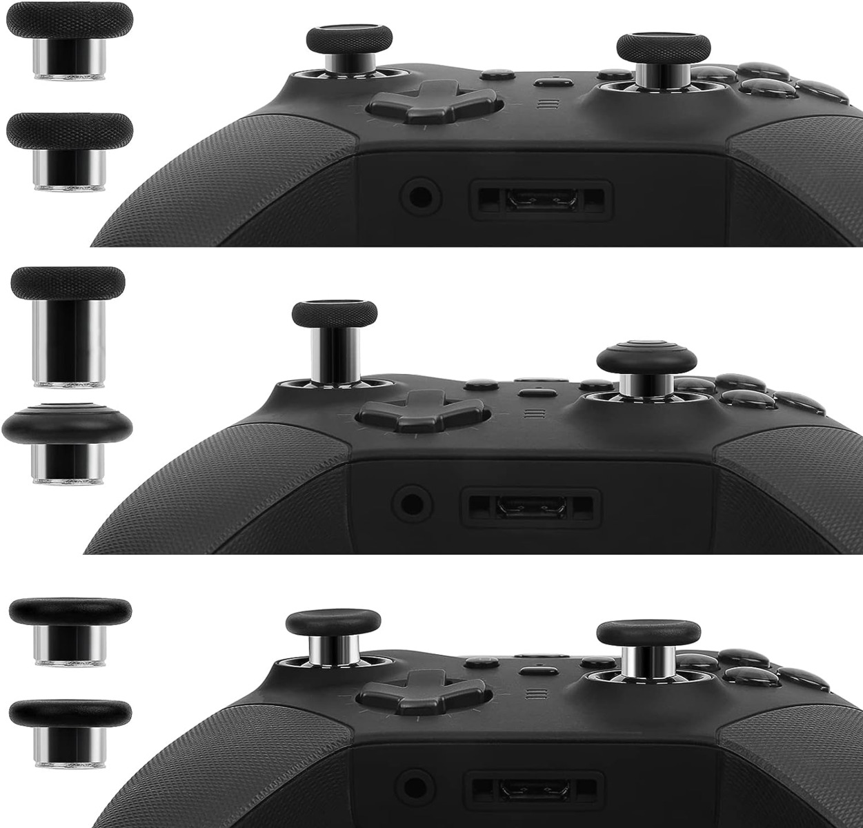 楽天市場】Xbox One Eliteコントローラーシリーズ2用交換ボタンキット