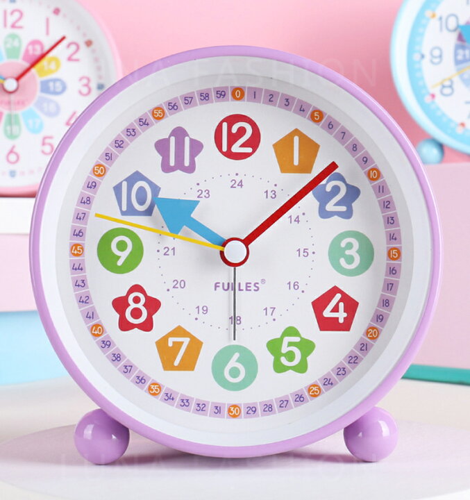 楽天市場 送料無料 目覚まし時計 知育目覚まし時計 子供 男の子 かわいい 女の子 子供部屋 入学祝い おしゃれ 小学生 おしゃれ プレゼント ギフト こども 贈り物 お祝い 新生活 引っ越し 子どもプレゼント北欧 シンプル Luna Fashion