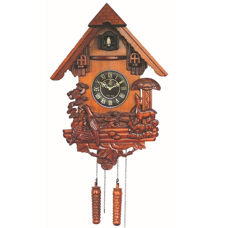 鳩時計 振り子時計 掛け時計 カッコークロック カッコー ク リズム時計 はと時計 送料無料 クロック 大勧め カッコー時計 ハト時計 殿堂