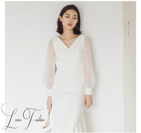 楽天市場 二次会 花嫁 ワンピースの通販