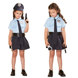 子供ハロウィン衣装子供 男の子 女の子 ポリスマン ポリスウーマン ハロウィン 衣装 警察官 キッズ ハロウィン衣装 幼稚園ハロウィン衣装
