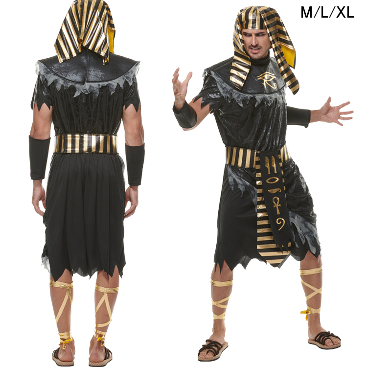 【楽天市場】最新ハロウィン衣装 エジプト王 ファラオ アダルト