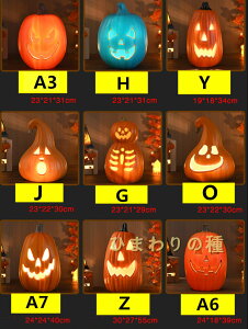 全50タイプ(ブラック ホワイト オレンジ色)ハロウィン かぼちゃハロウィン飾り 装飾ライト ハロウィン halloween 飾りライト しっかり光る カボチャ デコレーション 屋外 玄関 パーティー 飾