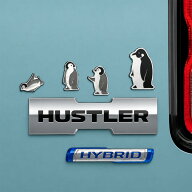 デコステッカーペンギン 4種 スズキ純正品 シール 車用 デカール ワンポイント かわいい 可愛い カー用品…