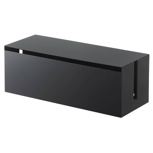 テレビ裏ケーブルボックス スマート ブラック 山崎実業 yamazaki おしゃれ オシャレ 配線 すっきり 赤ちゃん ペット 犬 猫 いたずら 防止