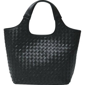 【お買い物マラソン限定クーポン配布中】 良品工房　日本製牛革　編込みバッグ 黒