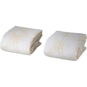 nishikawa ウォッシャブル羽毛肌掛けふとん2枚セット ギフト 贈り物 お祝い お歳暮 お中元 プレゼント 御礼 お礼 御歳暮 御中元 贈答品 粗品 熨斗 のし お返し 内祝い 快気