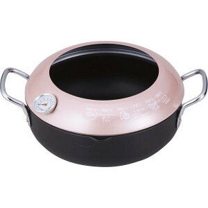 ラテラッテ 温度計付天ぷら鍋(24cm)