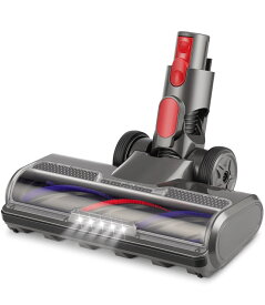 ダイソン v7 ヘッド 【最新強化版】 Dyson V7 V8 V10 V11 V15 シリーズ専用 掃除機ヘッド ソフトローラークリーナーヘッド LEDモーターヘッド 交換部品 アクセサリー 互換品 （Slimは一部非対応）