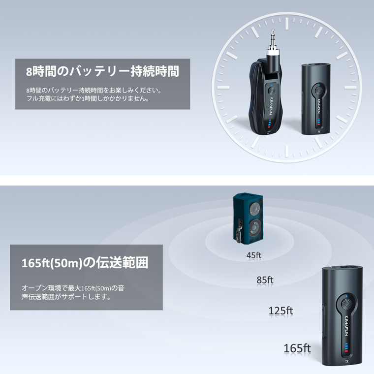 楽天市場】【正規品】KIMAFUN 2.4G ワイヤレス ワイヤレス