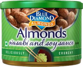 BLUE　DIAMOND　ALMONDS(ブルーダイヤモンド　アーモンド)　わさび醤油味　アーモンド　150g缶【ホワイトデーにおすすめ】