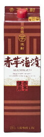 【合同酒精】本格芋焼酎 赤芋海渡 25% 1800ml パック