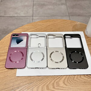 Galaxy Z Flip7 �P�[�X Galaxy Z Flip6 / Z Flip7 fe �P�[�X MagSafe�Ή� �ϏՌ� �M�����N�V�[ Z �t���b�v6 �J�o�[ ���C�����X�[�d�Ή� zflip5 / zflip4 �X�}�z�P�[�X PC ���^ �y�� �C�菝�h�~ �����h�~ �X�g���b�v