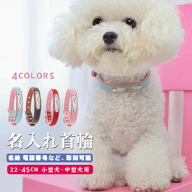 【名入れ可】 犬 首輪 名入れ 迷子札 名前入り 名前 入り オーダーメイド 刻印無料柔らかい 負担 少ない 小型犬 中型犬 大型犬 かわいい 名入れ ペット 犬用 おしゃれ くびわ ペット首輪 調節簡単 子犬 耐久性 ペット用品 ペットグッズ 小型犬 愛犬
