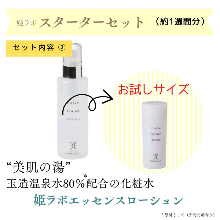 楽天市場】お試し ミニサイズ トライアル【 姫ラボ スターターセット  