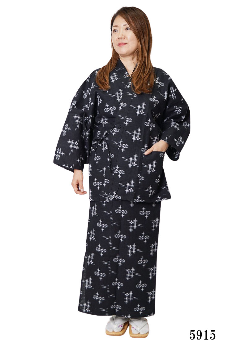 楽天市場】二部式着物 日本製 着方簡単 お仕立て上がり 絣 和飲食