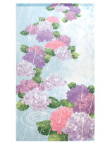 楽天市場】のれん 紫陽花の通販