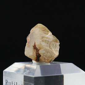 【一点物】ゴールドルチルクォーツ（金針水晶）原石 / ブラジル産