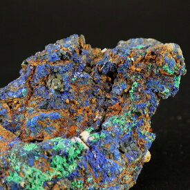 【一点物】アズロマラカイト（藍銅鉱、孔雀石）原石 / モロッコ産