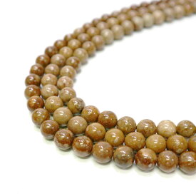 【連材3セット】姫川薬石ビーズ 丸玉10mm玉（約40cm/40玉）