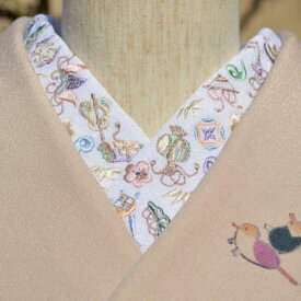 宝づくし　刺繍　半衿　ひめ吉オリジナルデザイン　こだわり半襟 宝尽くし「配送について」をお読みください。ゆうパケットは日時指定できません、ポスト投函です。