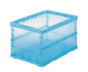 TRUSCO/�g���X�R���R(��) �I���R�� ���^�܂肽���݃R���e�i�X�P���R�� 50L �u���[ �t�^�Ȃ� ���[�E�����E�ۊǗp�i TSK-O50B B