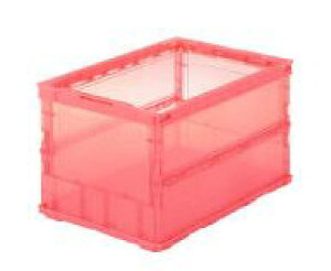 TRUSCO/�g���X�R���R(��) �I���R�� ���^�܂肽���݃R���e�i�X�P���R�� 50L �� ���b�h �t�^�Ȃ� ���[�E�����E�ۊǗp�i TSK-O50B R