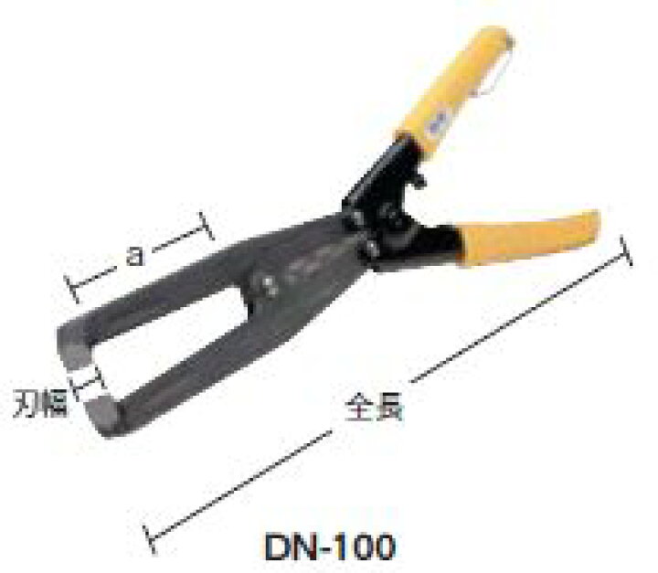 楽天市場】KOWA/興和化成(株) ダクトニッパー DN-100 : ひめこうぐ