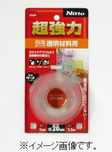 ニトムズ 超強力両面テープ透明材料用20×1.2 T4611